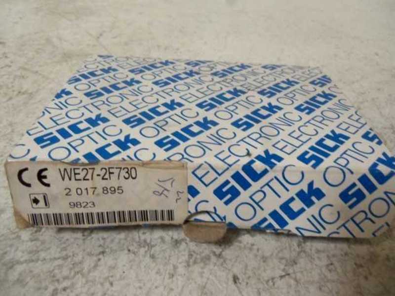 SICK WE27-2F730 PHOTOELECTRIC RECEIVER  NSMP