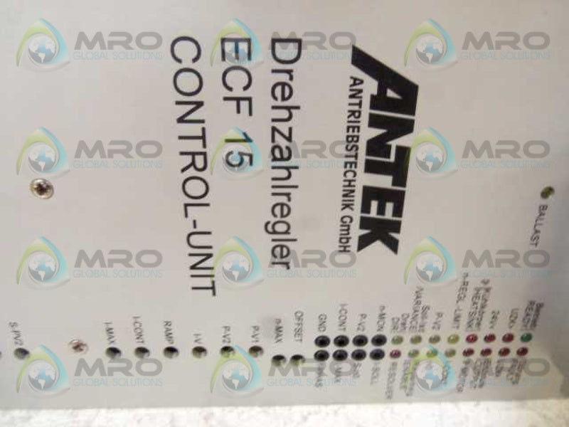 ANTEK ECF15CD-00-02 CONTROL UNIT 52919610 * NEW IN BOX