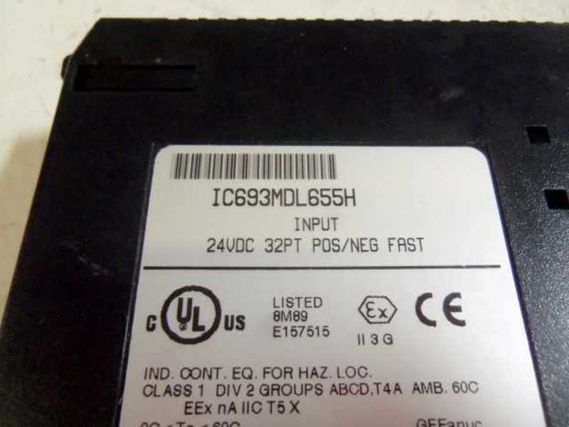 GE FANUC IC693MDL655H INPUT MODULE  UNMP
