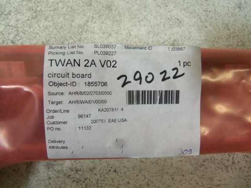 EAE TWAN 2A V02 CIRCUIT BOARD * NEW IN BAG *