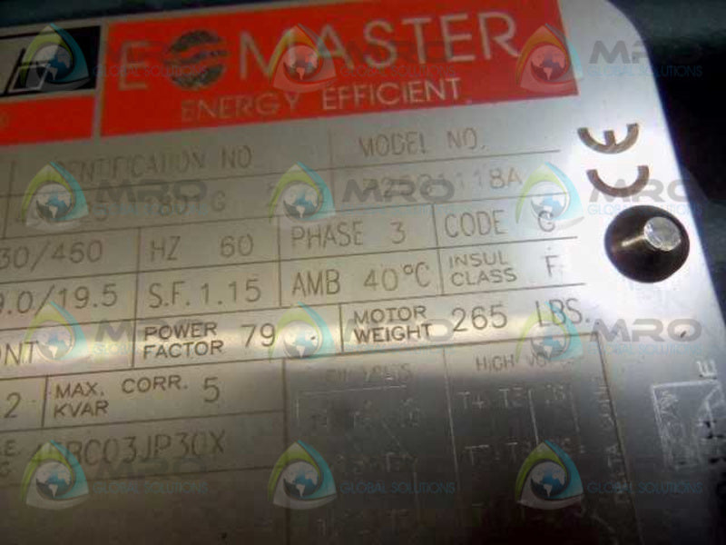 RELIANCE ELECTRIC P25G1118A MOTOR 254CTC 15 HP * NEW NO BOX *