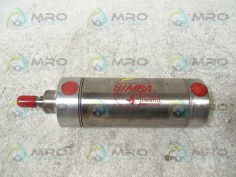 BIMBA D-108756-A-4.25 PNEUMATIC CYLINDER * USED *