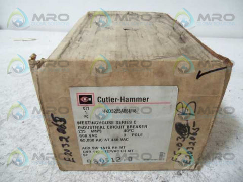 CUTLER HAMMER HKD3225A06U18 * NEW IN BOX *