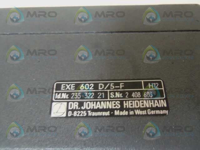 HEIDENHAIN EXE 602 D/5-F   *USED*