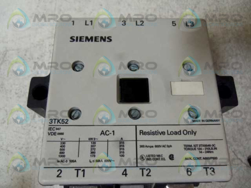 Siemens 3TK52220AV0 NSFP ** GENUINE ** Furnas 3TK5222 0AV0