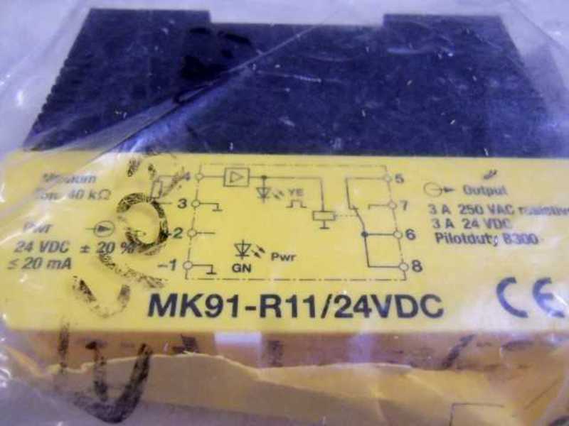 TURCK MK91-R11/24VDC SAFETY MODULE * NEW IN FACTORY BAG *