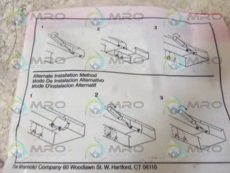 LOT OF 3 WIREMOLD 6001A COUPLING *NEW IN FACTORY BAG*