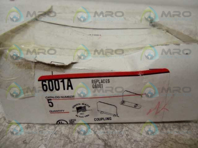 LOT OF 5 WIREMOLD 6001A STEEL COUPLING *NEW IN BOX*