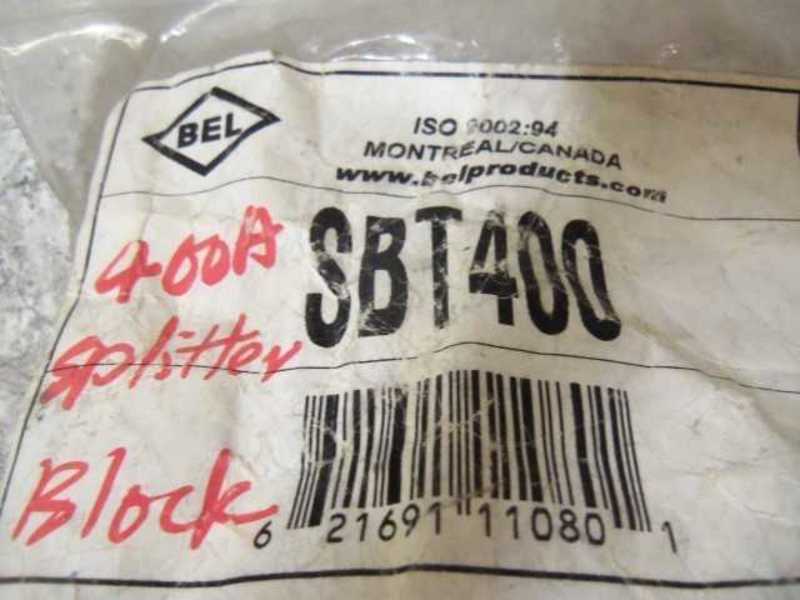BEL SBT400 SPLITTER BLOCK 400A * NEW IN BAG *