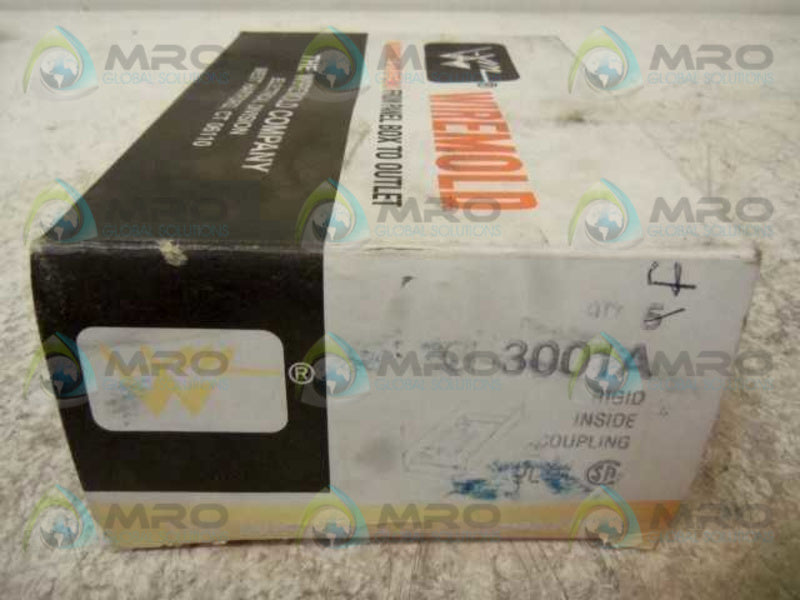 LOT OF 4 WIREMOLD G-3001A RIGID INSIDE COUPLING *NEW IN BOX*