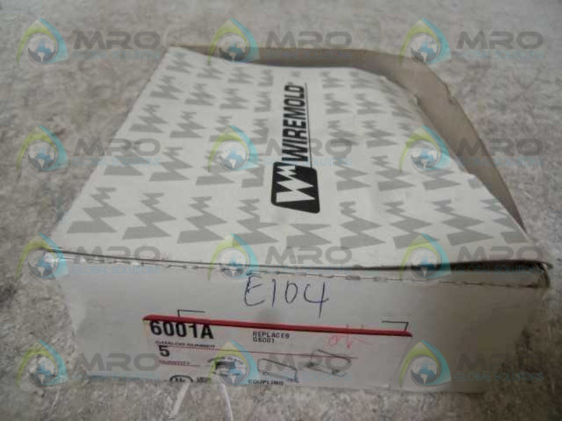LOT OF 3 WIREMOLD 6001A COUPLING *NEW IN BOX*