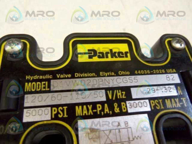 PARKER D1VW020BNYCGS5 HYDRAULIC VALVE  NSNP