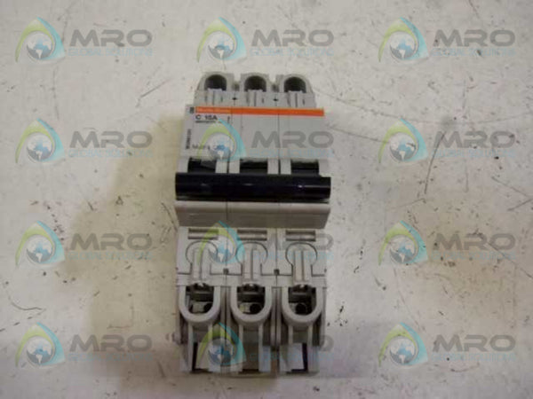 MERLIN GERIN MGN61331 CIRCUIT BREAKER 15A  UNMP