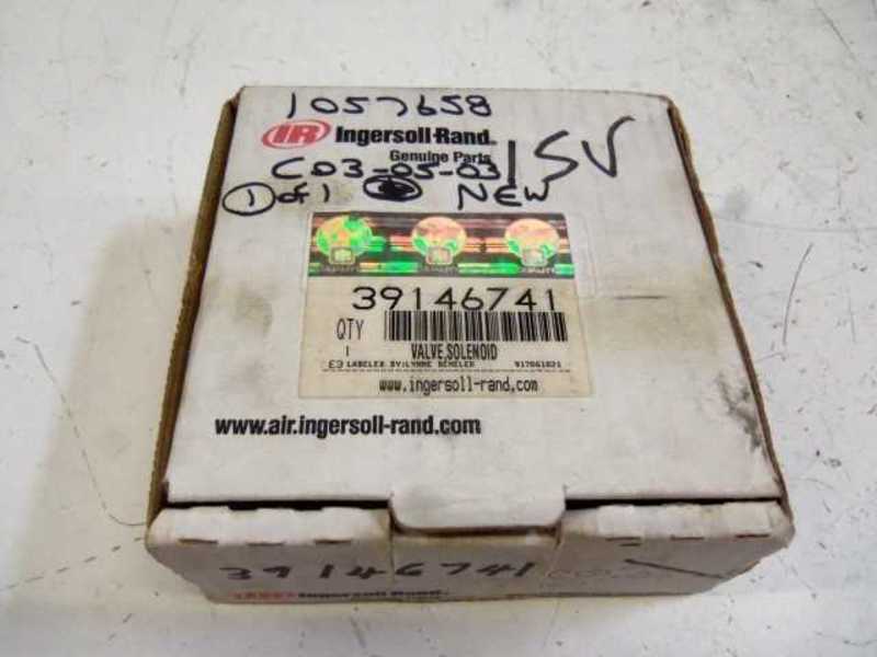 INGERSOLL RAND U131T0372 SOLENOID VALVE  UNMP