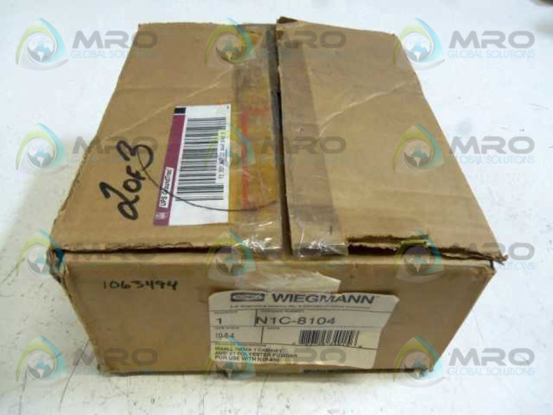WIEGMANN N1C-8104 ENCLOSURE  NSMP