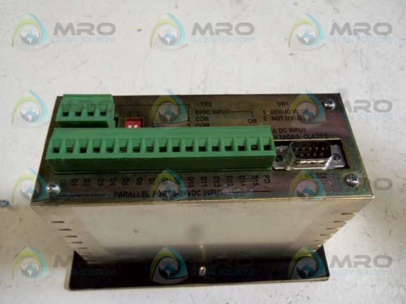 INDUSTRIAL SPARE PART 2706-D21J2 SER. A REV. C UNMP