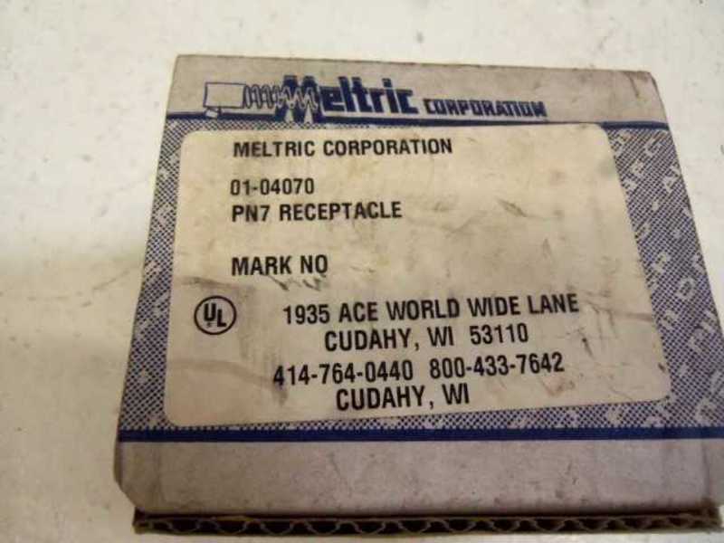 MELTRIC CORPORATION 01-04070 RECEPTACLE  NSMP
