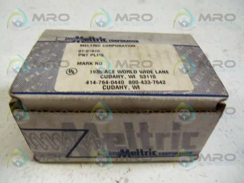 MELTRIC CORPORATION 01-01070 PLUG  NSMP