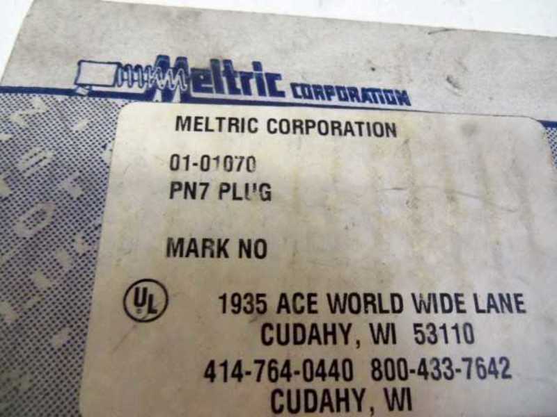 MELTRIC CORPORATION 01-01070 PLUG  NSMP