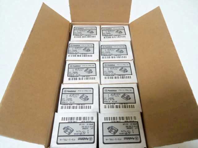 LOT OF 10 APPLETON FS-1-75L-A 3/4" MOUNTING BOX *NEW IN BOX*