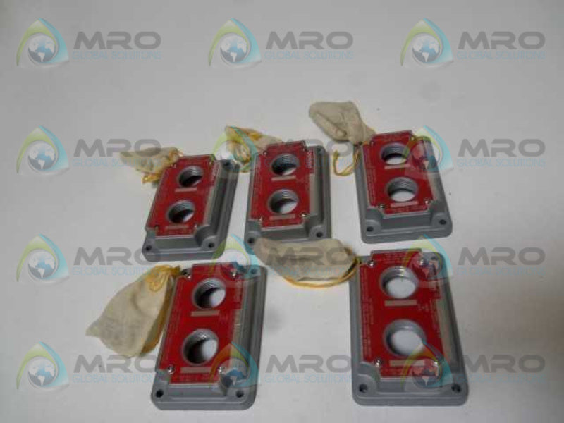 LOT OF 5 APPLETON ESK2PBQ EXPLOSION PROOF CONTROL ASSEMBLY COVER *NEW IN BOX*