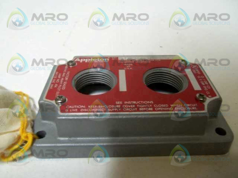 LOT OF 5 APPLETON ESK2PBQ EXPLOSION PROOF CONTROL ASSEMBLY COVER *NEW IN BOX*
