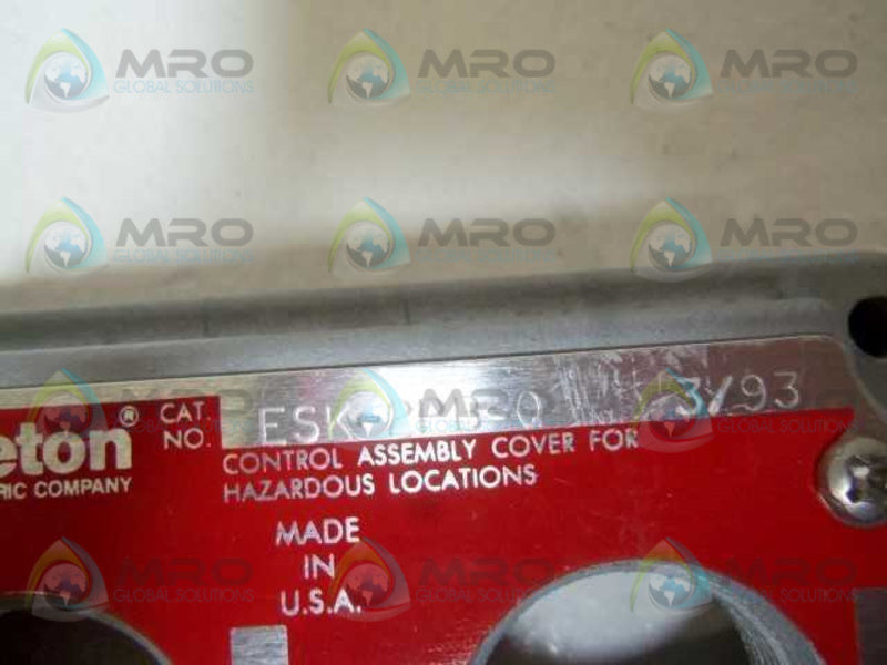 LOT OF 5 APPLETON ESK2PBQ EXPLOSION PROOF CONTROL ASSEMBLY COVER *NEW IN BOX*
