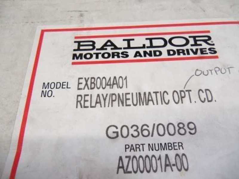 BALDOR EXB004A01 BOARD  NSMP