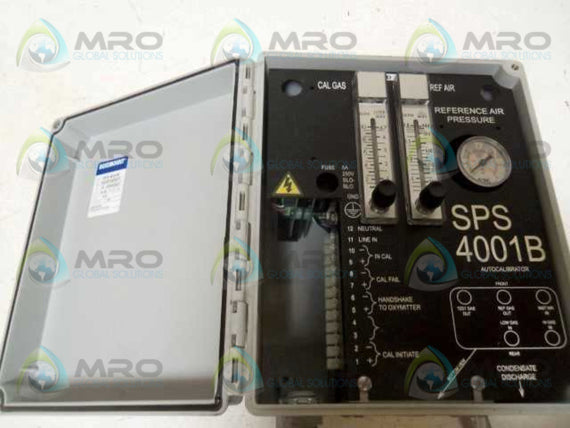 ROSEMOUNT ANALYTICAL SPS 4001B AUTO CALIBRATION SYSTEMS * USED *