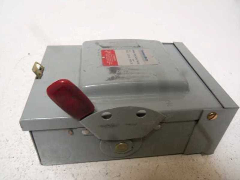 THOMAS & BETTS RGD321NF-TB SAFETY SWITCH (AS PICTURED) * NEW NO BOX *