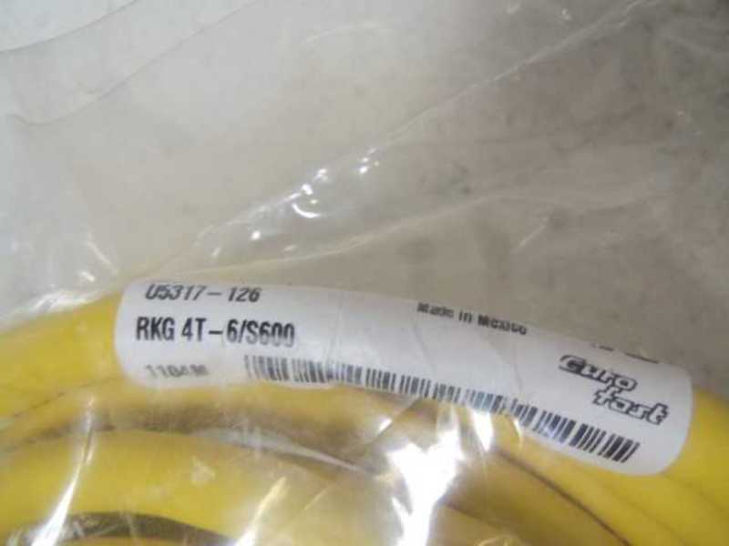 TURCK RKG 4T-6/S600 CORDSET U5317-126 * NEW IN FACTORY BAG *
