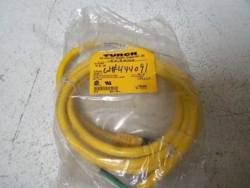 TURCK RK 36-2M CORDSET U2140-2 * NEW IN FACTORY BAG *