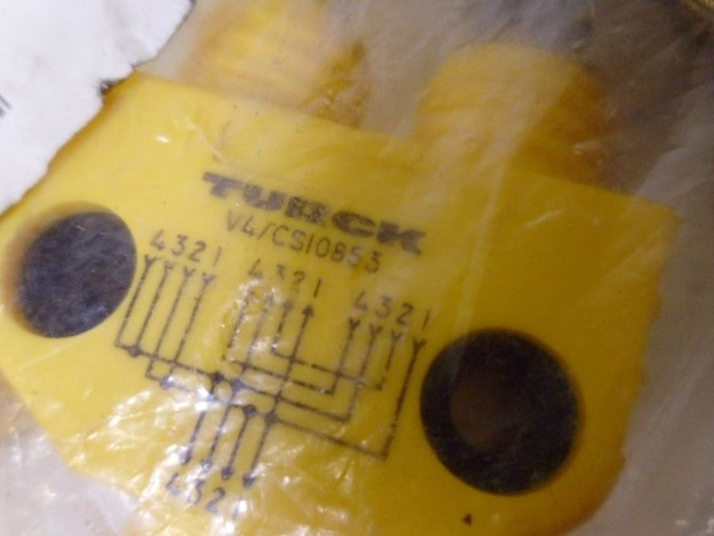 TURCK V4/CS10853 CORDSET * NEW IN FACTORY BAG *