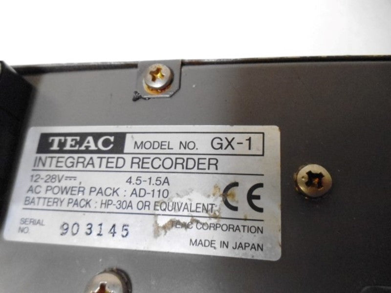 TEAC GX-1 INTEGRATED RECPRDER  UNMP