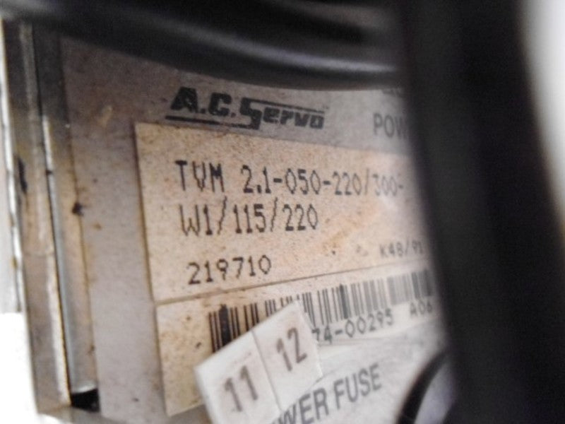 INDRAMAT TVM2.1-050-220/300-W1/115/220 SERVO MOTOR  UNMP
