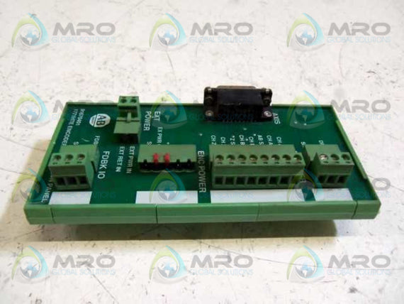 ALLEN BRADLEY 1771-HTE 91670401 ENCODER TERMINATION PANEL * USED *