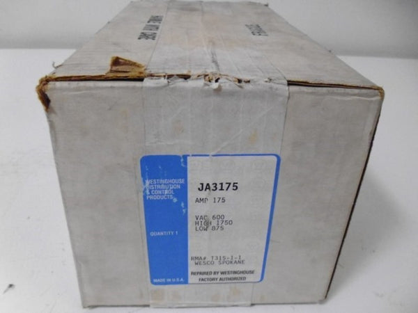 WESTINGHOUSE JA3175 CIRCUIT BREAKER 175A  NSFS