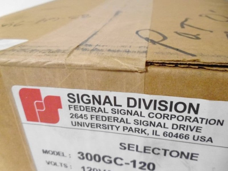 FEDERAL SIGNAL 300GC-120 * FACTORY SEALED *
