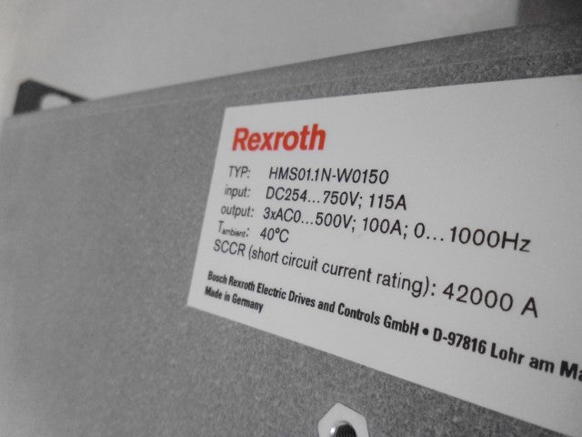 REXROTH HMS01.1N-W0150-A-07-NNNN SERVO DRIVE * NEW NO BOX *