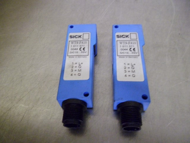 LOT OF 2 SICK WT9-F410 PROXIMITY SENSOR *NEW NO BOX*