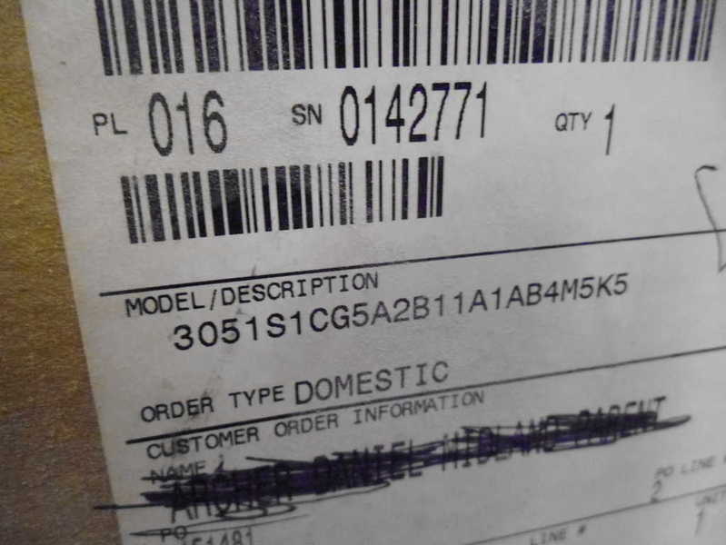 ROSEMOUNT 3051S1CG5A2B11A1AB4M5K5 w/ 1199WNB15AFFW72DA000 * FACTORY SEALED *