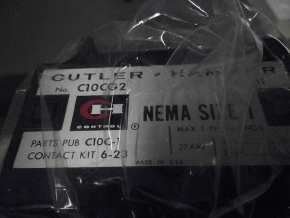 CUTLER HAMMER C10CG2A CONTACTOR * NEW IN BOX *