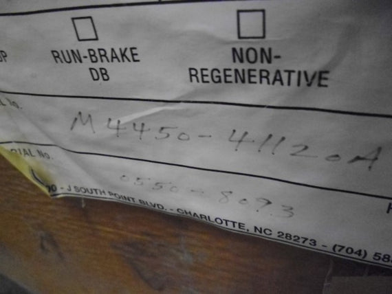 DANAHER MOTION M4450-41120A M4450-10020A * NEW IN BOX *