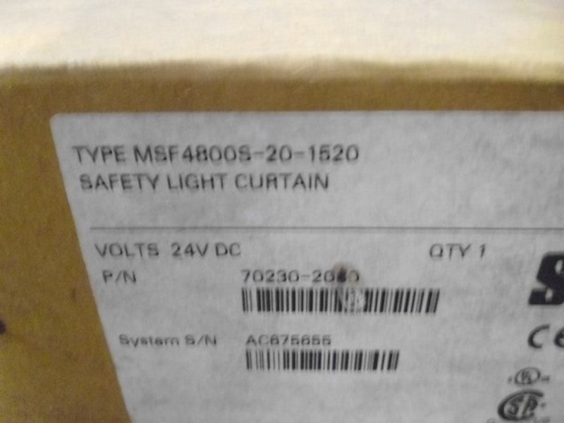 Omron MSF4800S201520 NSFP * GENUINE *