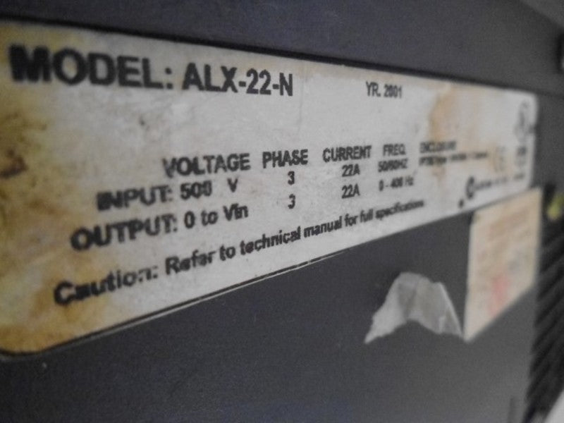 MOTORTRONICS ALX SERIES ALX-22-N  UNMP
