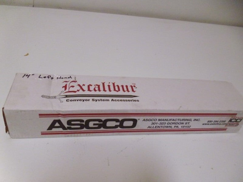 EXCALIBUR/ASGCO UNBRANDED 14" LEFT HAND CONVEYOR BELT CLEANER  NSMP