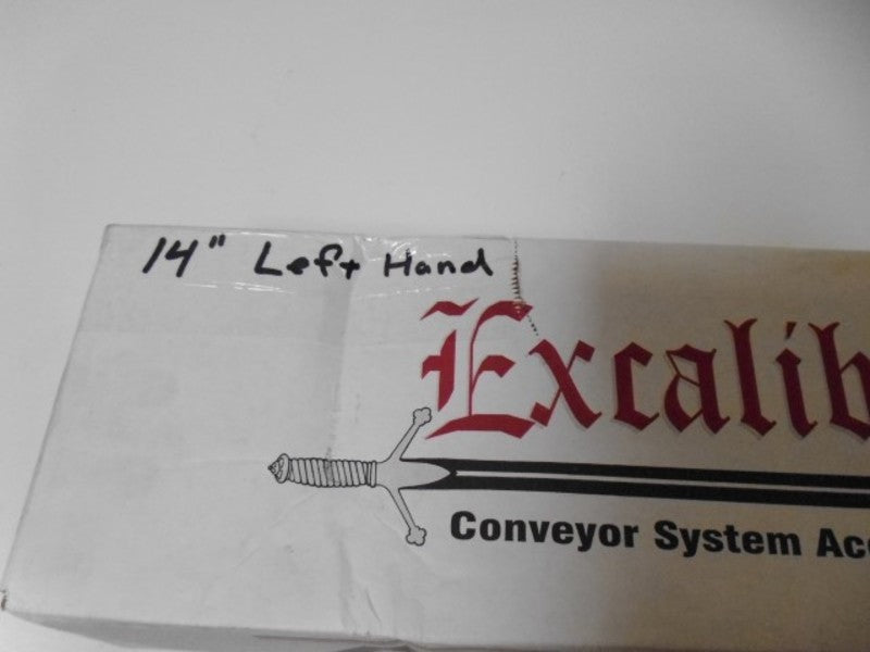 EXCALIBUR/ASGCO UNBRANDED 14" LEFT HAND CONVEYOR BELT CLEANER  NSMP