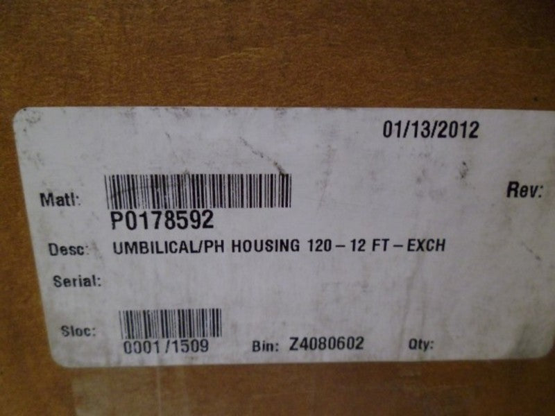 UMBILICAL/PH HOUSING 0188411-001 (AS PICTURED)  NSMP