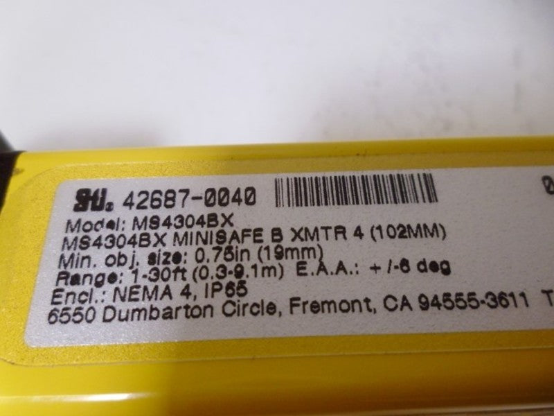 STI 42687-5040 LIGHT CURTAIN MS4304BX  NSMP