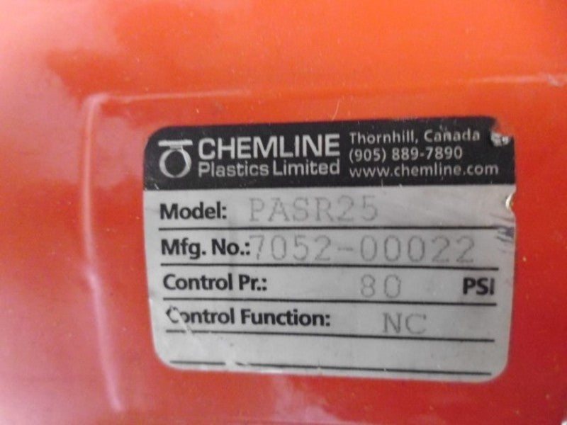 CHEMLINE PASR25 VALVE 7052-00022 (AS PICTURED)  UNMP
